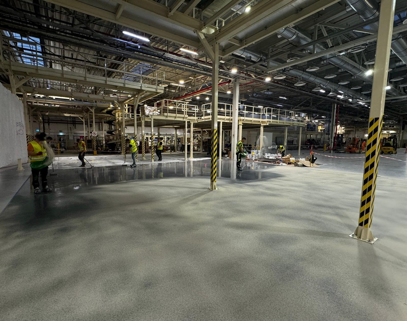Ekipa FixFloor przy pracy